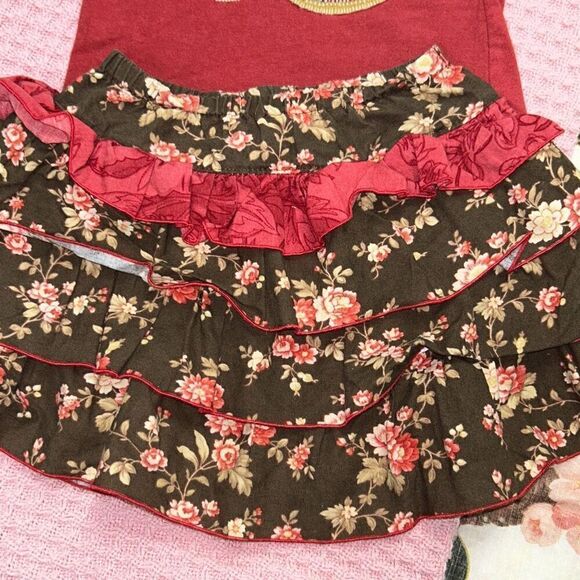 Persnickety fall skirt set rare sz 2 - Picture 4 of 5